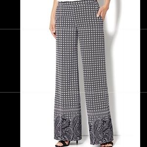 Black & White Palazzo Pants